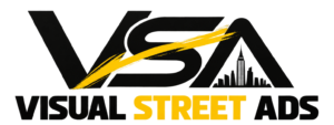 visual Street Ads street marketing agency logo